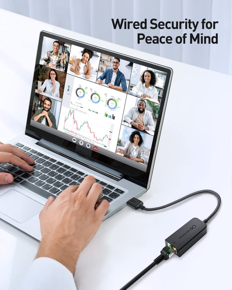 Cable Matters Plug & Play USB to Ethernet Adapter with PXE, MAC Address Clone Support (Ethernet to USB 2.0 Adapter for Laptop) Supporting 10/100 Mbps Network - Image 3